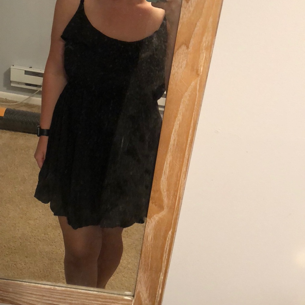 Black sun dress
